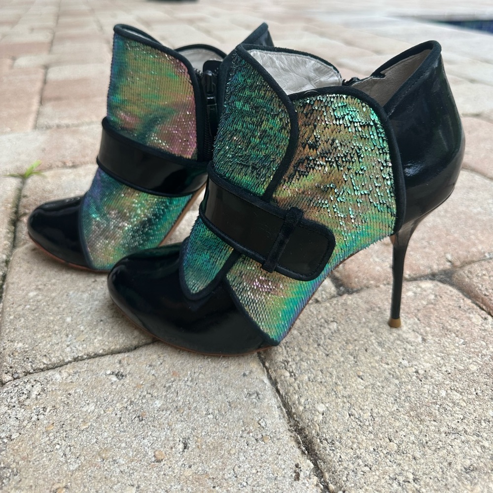 Sophia Webster Mermaid Bootie Size 38 1/2